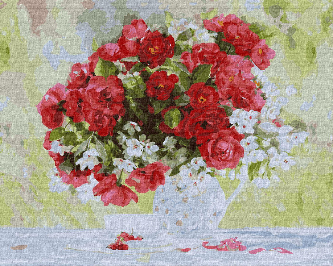 Painting by Numbers kit Blooming pleasure KHO3204
