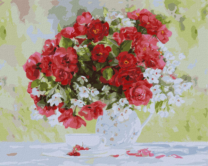 Painting by Numbers kit Blooming pleasure KHO3204