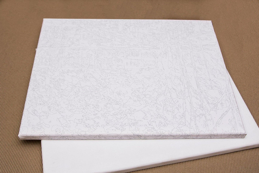 Painting by Numbers kit Bright cockatoo KHO4398