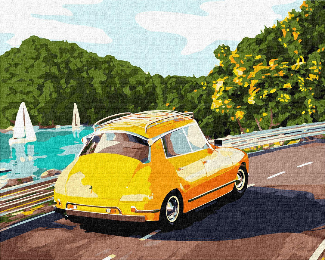 Painting by Numbers kit Bright journey KHO2523