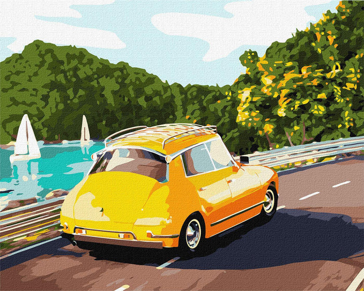 Painting by Numbers kit Bright journey KHO2523