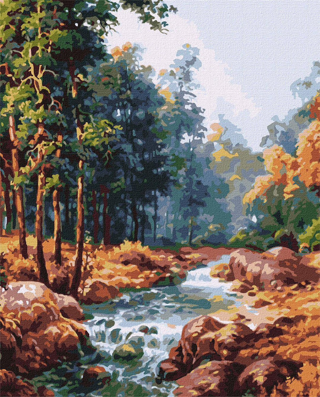 Painting by Numbers kit Carpathian watershed KHO2882