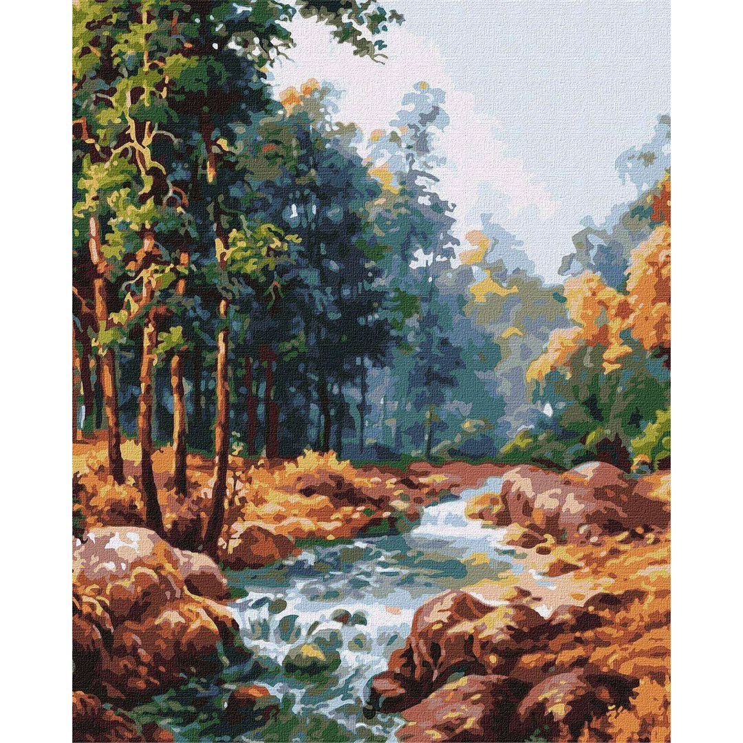 Painting by Numbers kit Carpathian watershed KHO2882