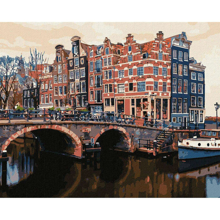 Painting by Numbers kit Charming Amsterdam KHO3615