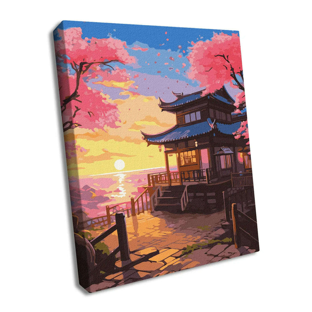 Painting by Numbers kit Dreamy sunset KHO6340