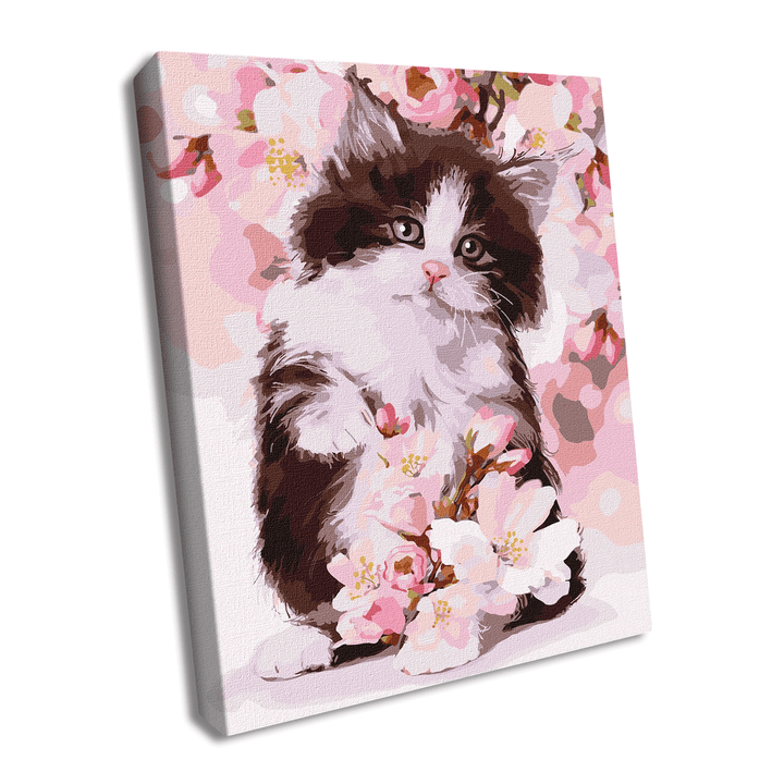 Painting by Numbers kit Cute kitten KHO4383