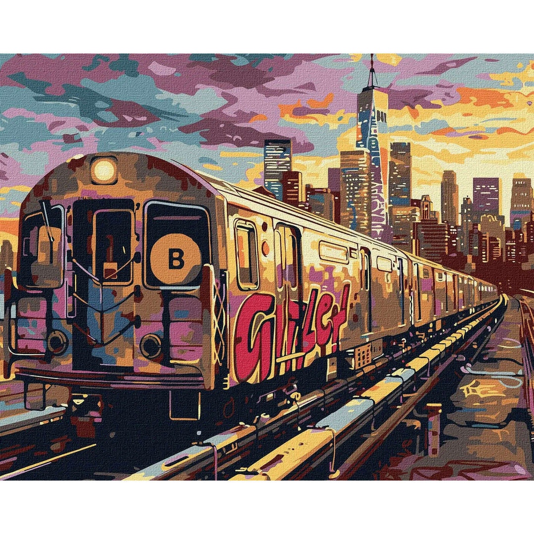 Painting by Numbers kit Ground station KHO5127