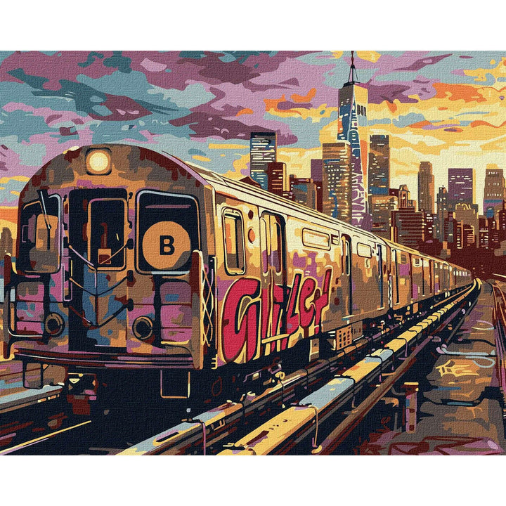 Painting by Numbers kit Ground station KHO5127