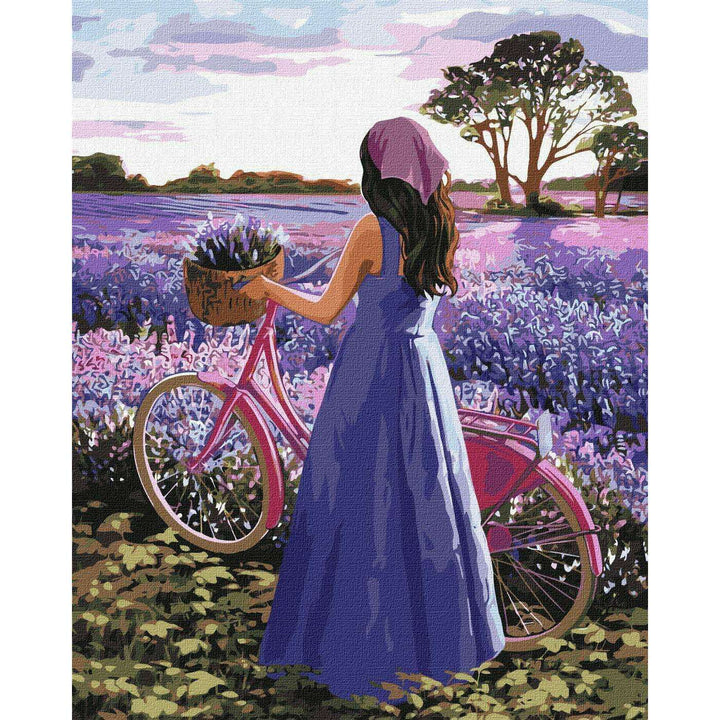 Painting by Numbers kit Lavender inspiration KHO2608