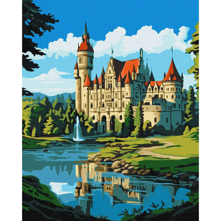 Painting by Numbers kit Mesmerizing castle KHO6334