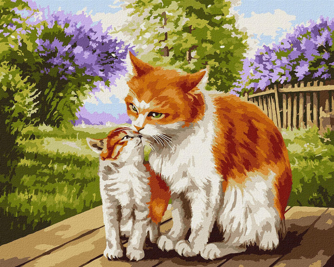 Painting by Numbers kit Mother's warmth KHO6511