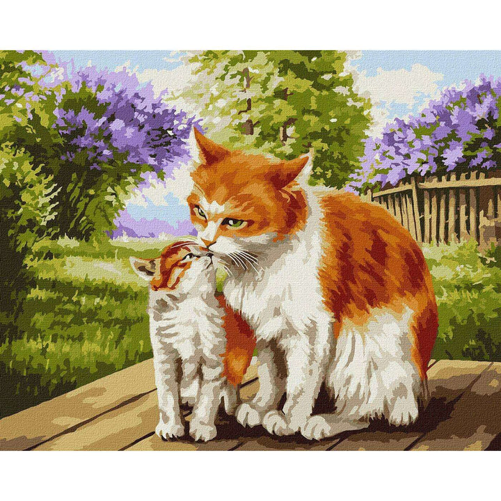 Painting by Numbers kit Mother's warmth KHO6511