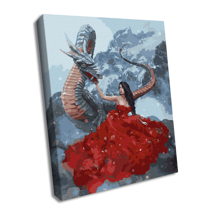 Painting by Numbers kit Mystical meeting KHO4917