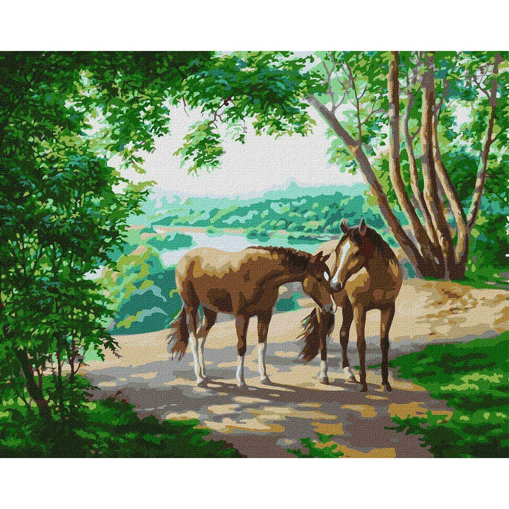Painting by Numbers kit On a walk KHO4371