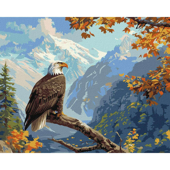 Painting by Numbers kit Peakguardian KHO6649