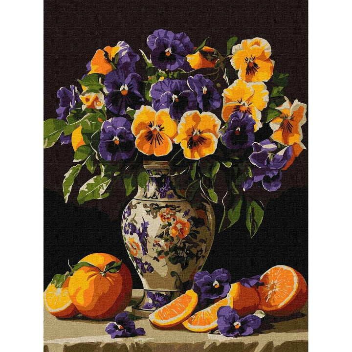 Painting by Numbers kit Sophisticated violets KHO3293