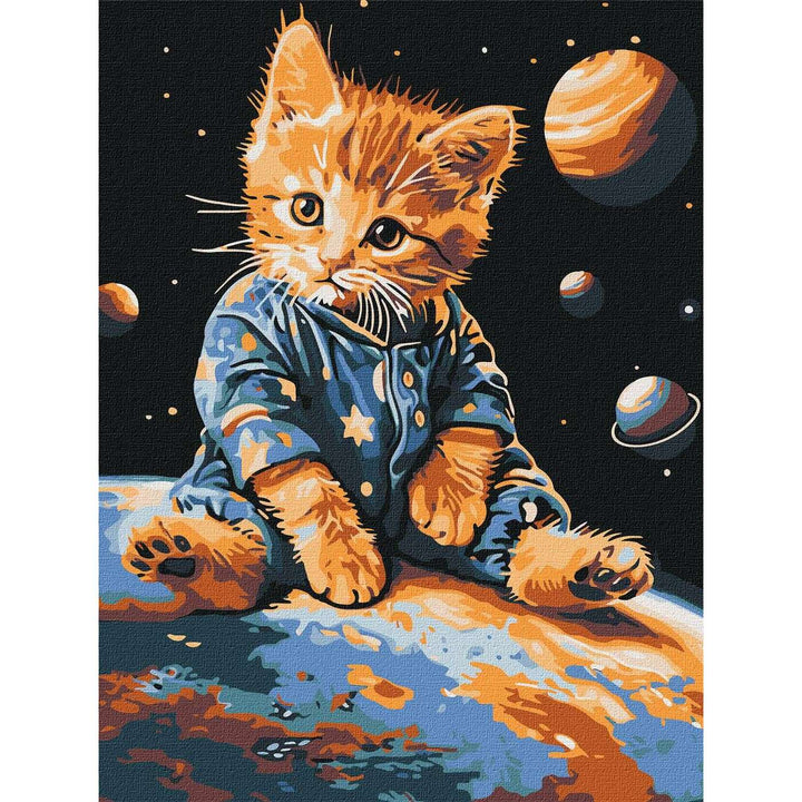 Painting by Numbers kit Star kitten KHO6646
