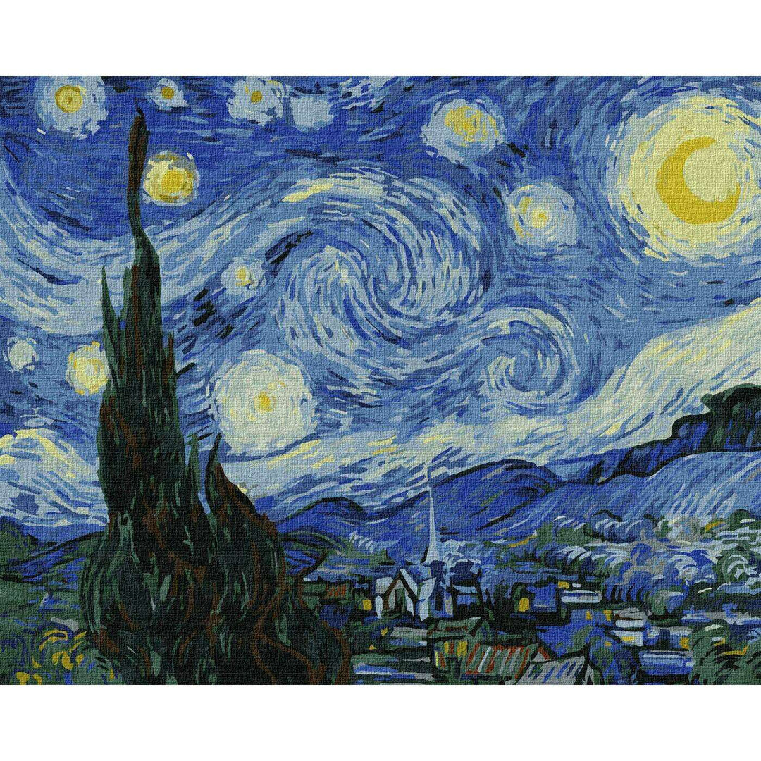Painting by Numbers kit Starry Night KHO2857