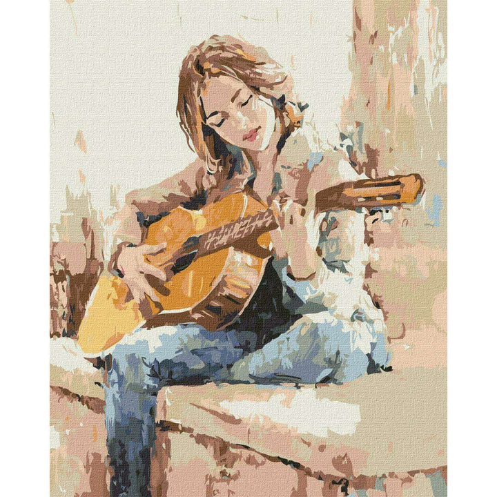 Painting by Numbers kit Strings of the soul KHO4903