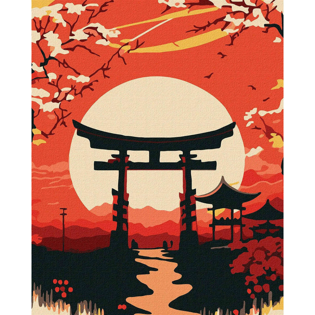 Painting by Numbers kit The beauty of the East KHO5111