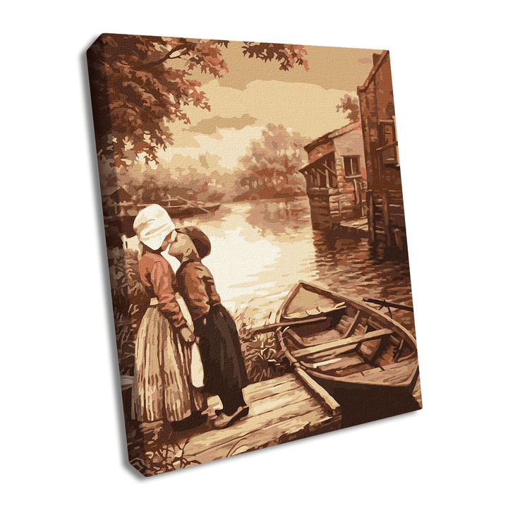 Painting by Numbers kit The first kiss KHO4976