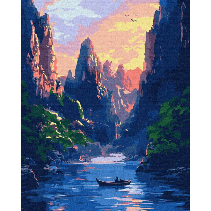 Painting by Numbers kit The majestic mountains KHO6365