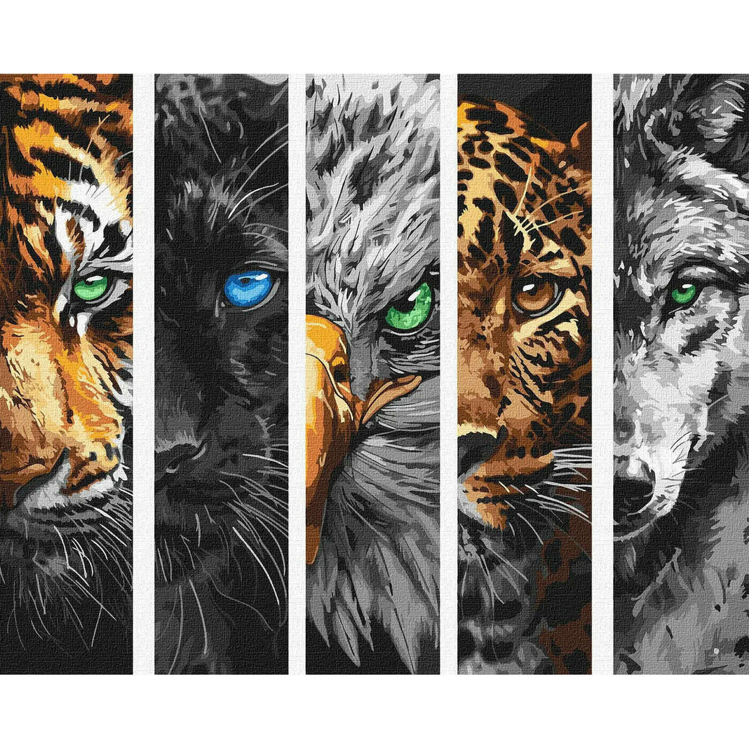 Painting by Numbers kit The predators KHO6622