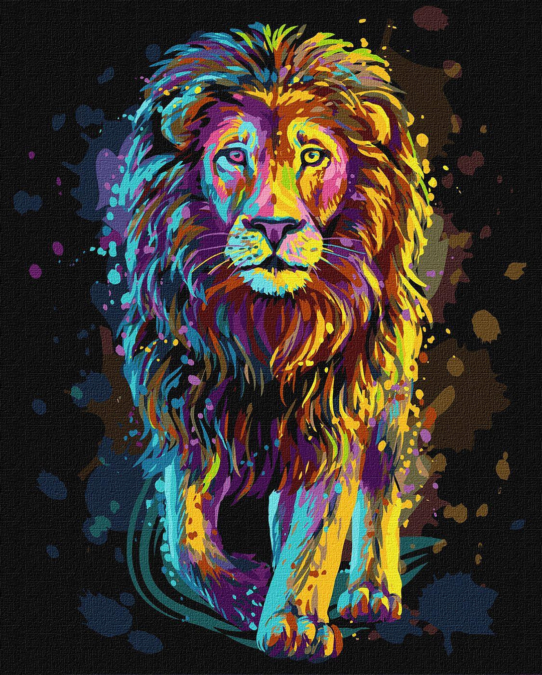 Painting by Numbers kit The vastness of the jungle KHO4390