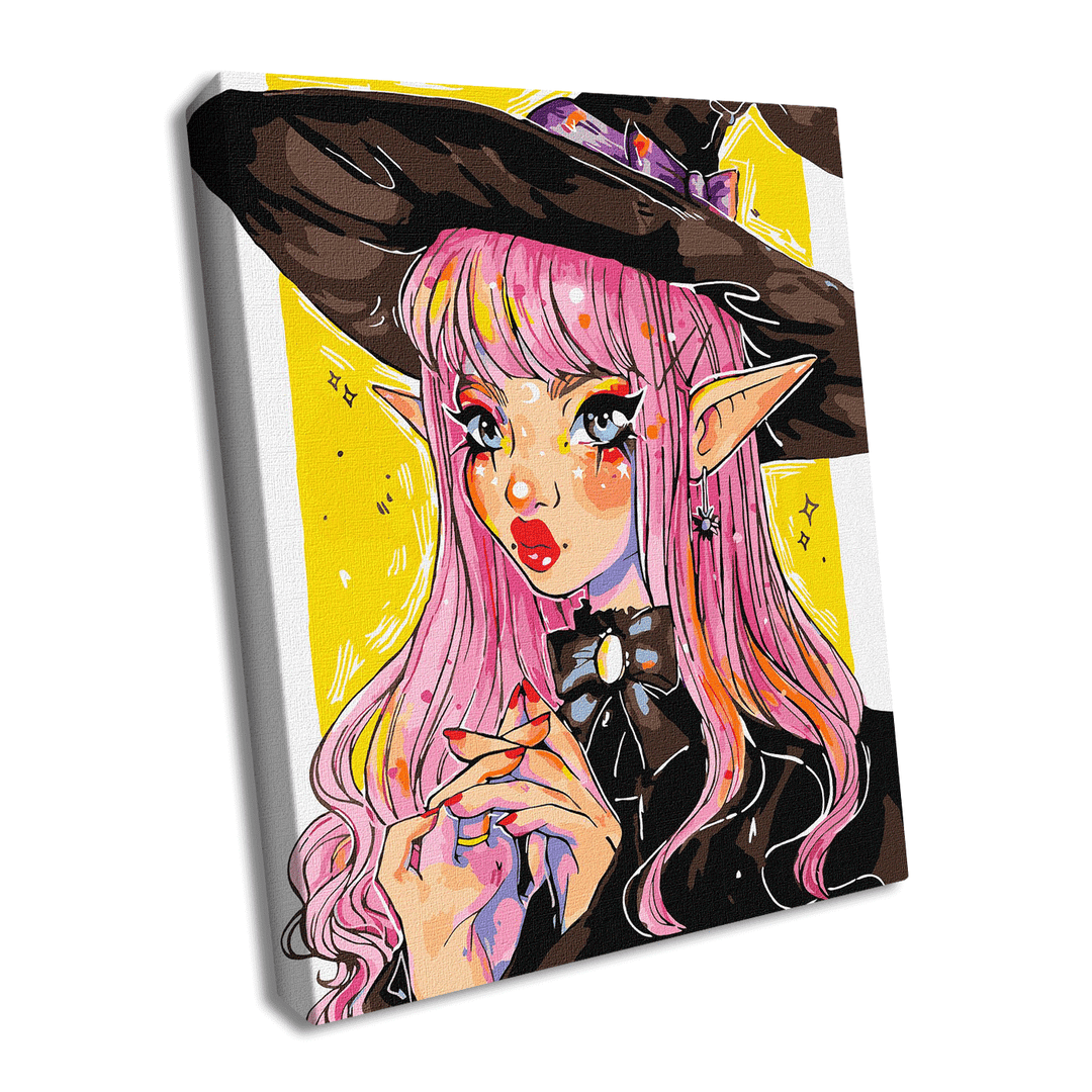 Painting by Numbers kit The witch KHO4978