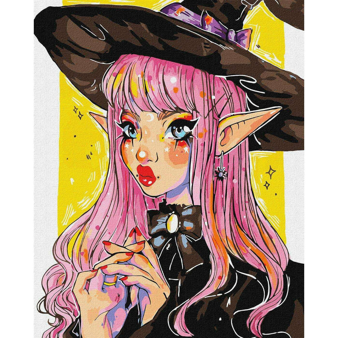 Painting by Numbers kit The witch KHO4978