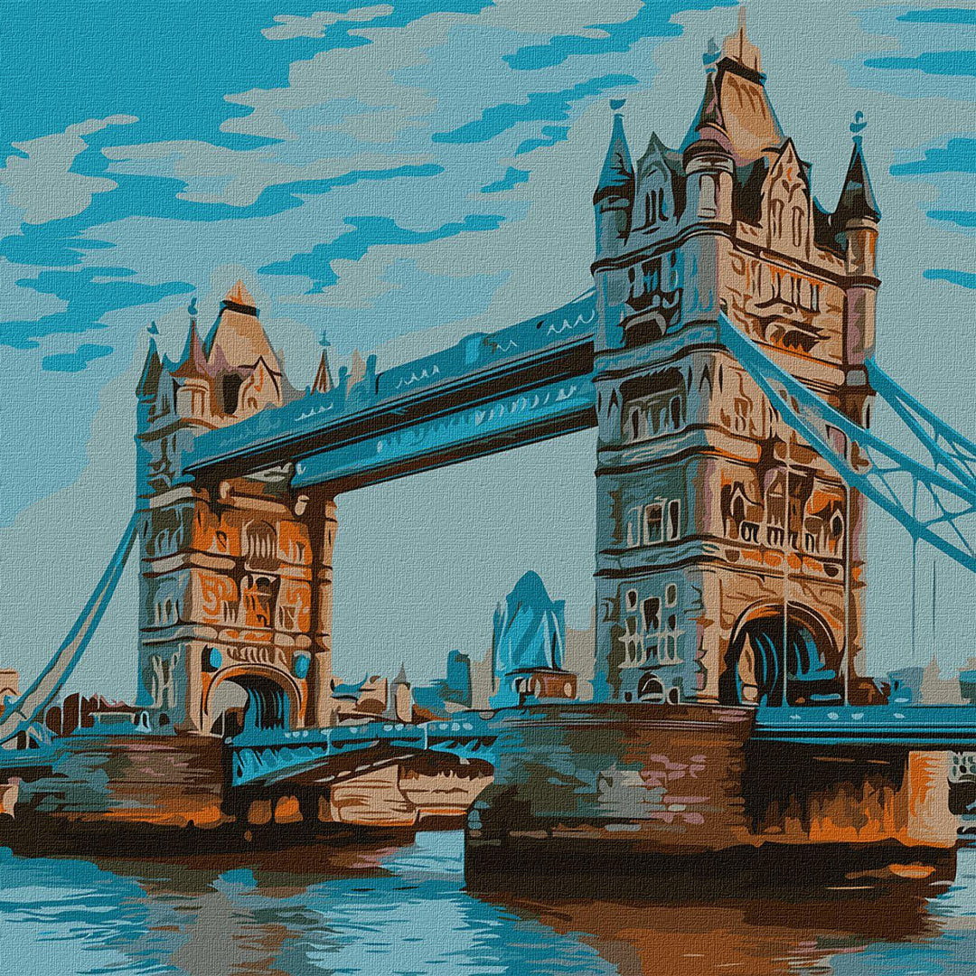 Painting by Numbers kit Tower Bridge KHO3598