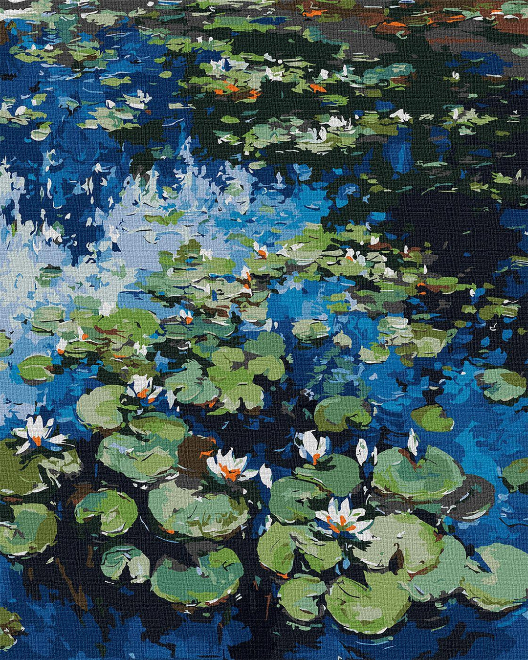 Painting by Numbers kit Water lilies KHO2858