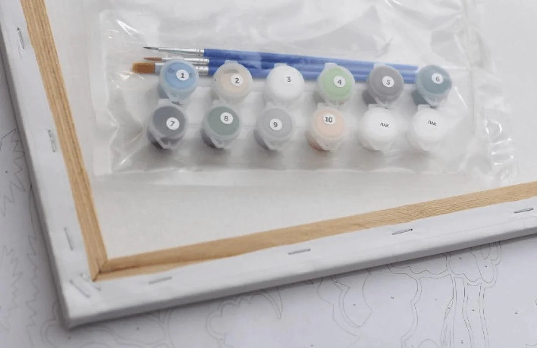 Painting by Numbers kit With love KHO3119