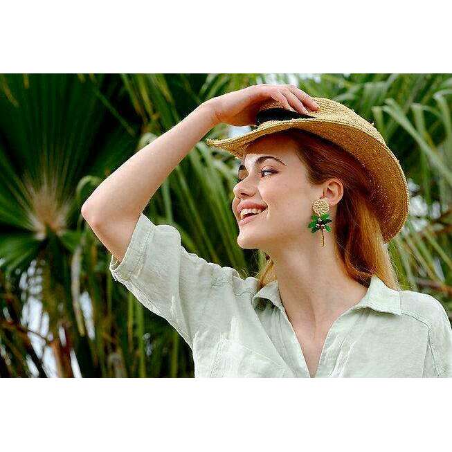 Palm Tree Earrings by Laliblue - Quirks!