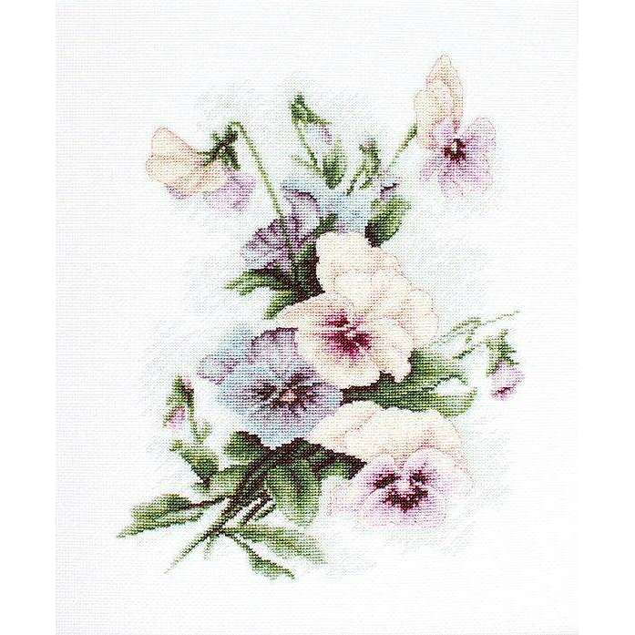 Pansies B2231L Counted Cross-Stitch Kit