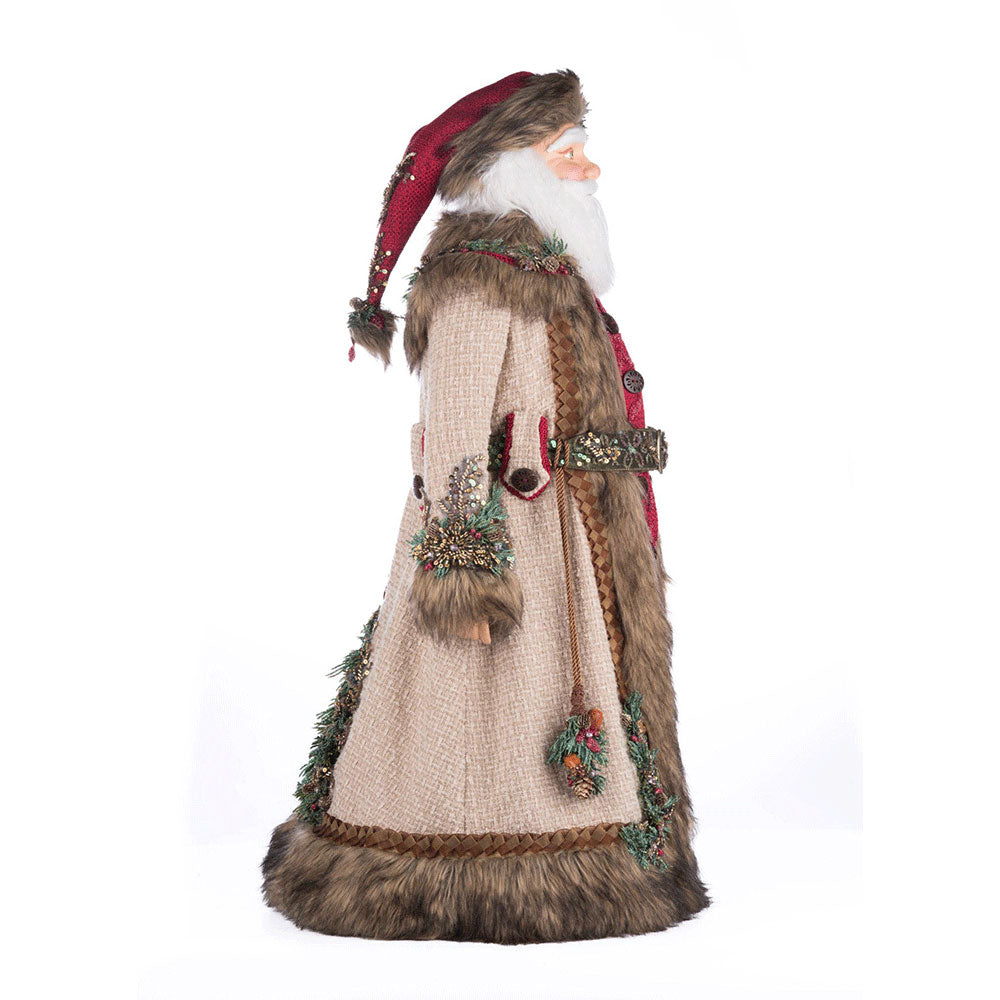 Papa Nicholas North 32-Inch Santa Doll by Katherine's Collection image 5