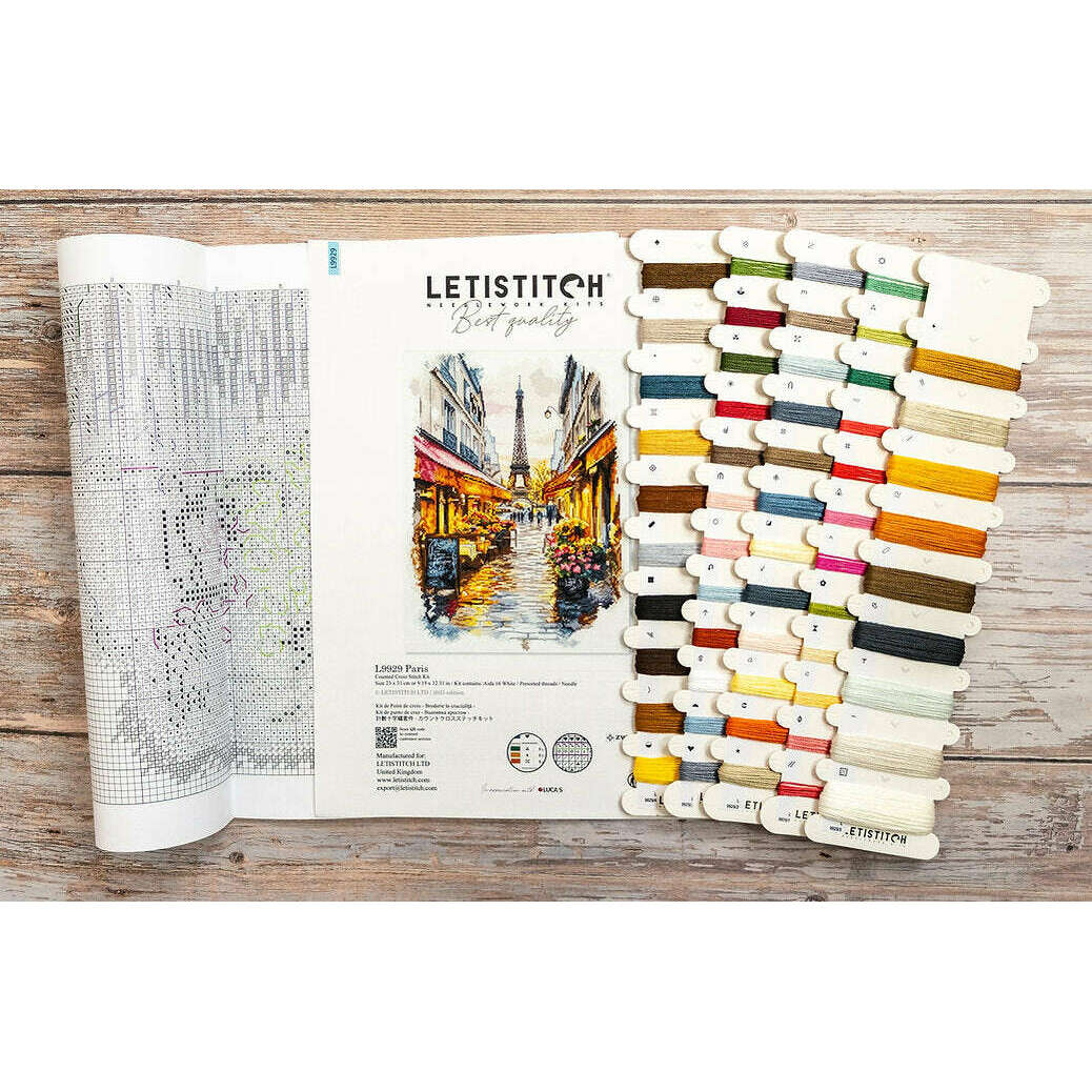 Paris L9929 Counted Cross Stitch Kit