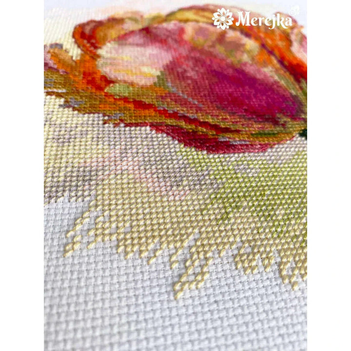 Parrot Tulip K-248 Counted Cross-Stitch Kit