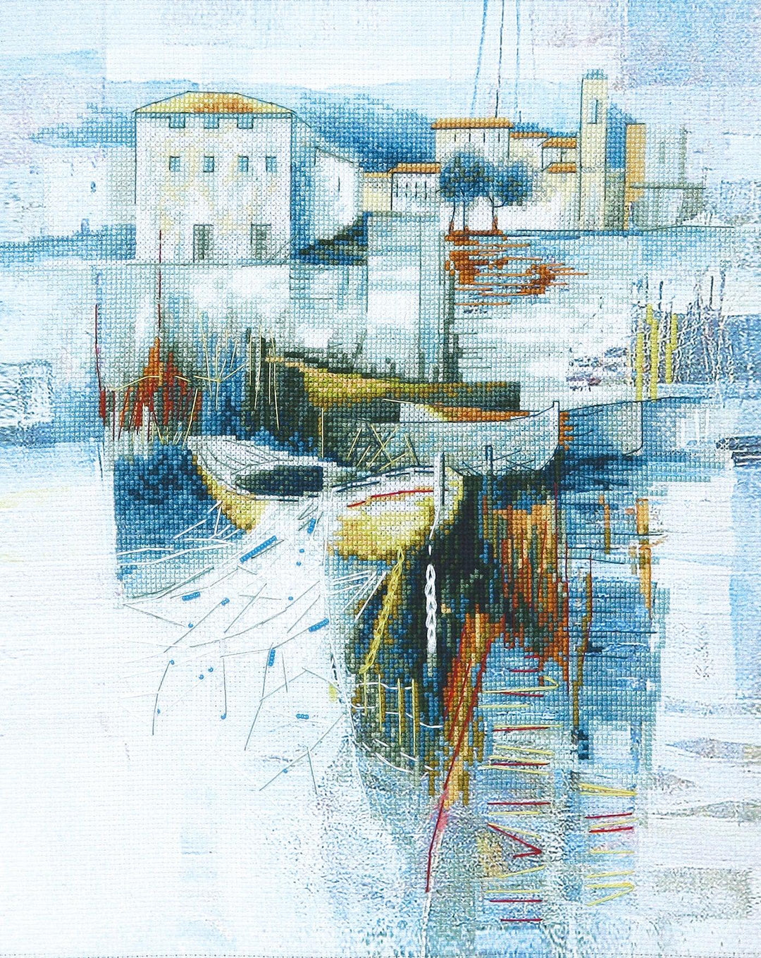 Partial embroidery kit RK-114C "Mooring"