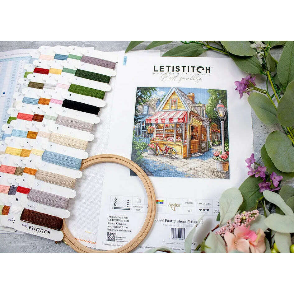 Pastry shop L8098 Counted Cross Stitch Kit