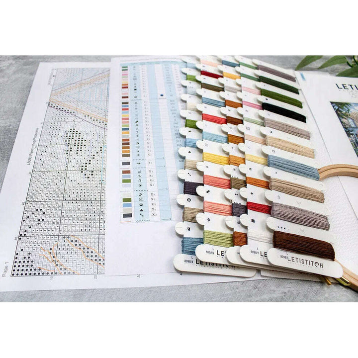 Pastry shop L8098 Counted Cross Stitch Kit