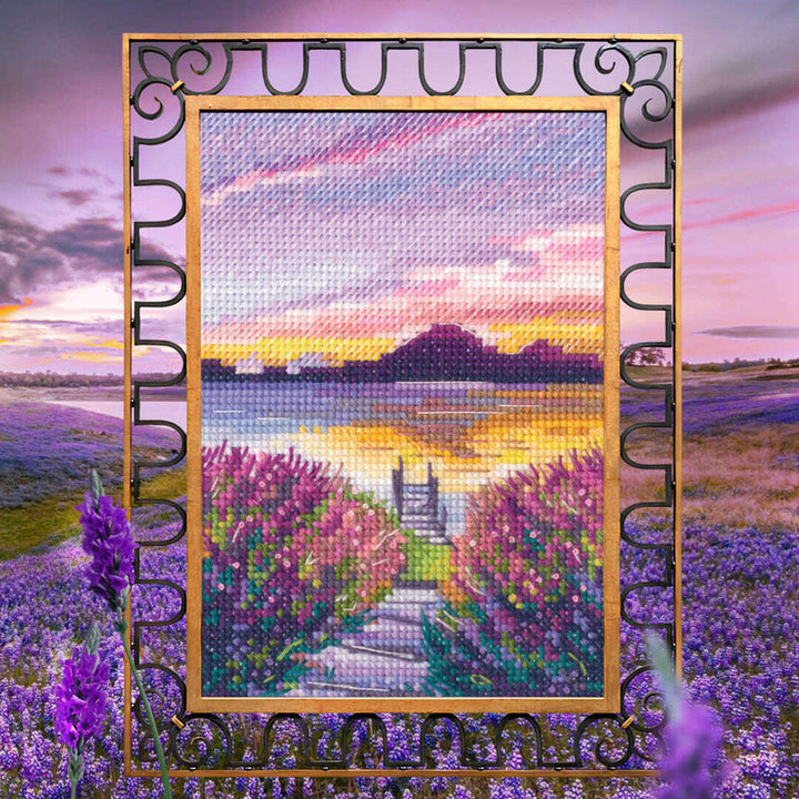 Path to sunset C417 Counted Cross Stitch Kit