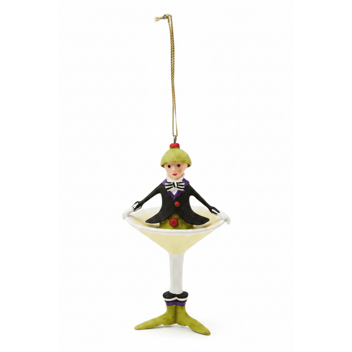 Patience Brewster Mini MARTINI Cocktail Ornament