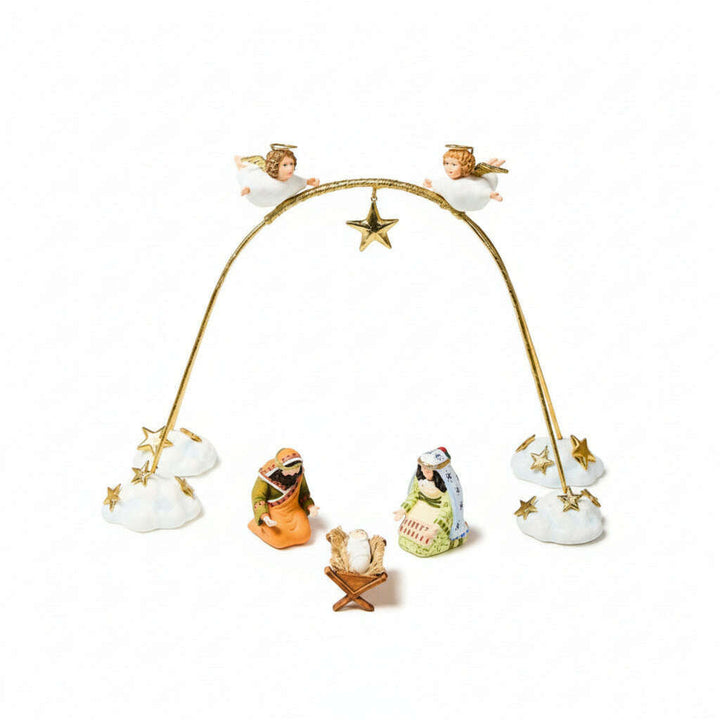 Patience Brewster Nativity Cherub Angels Mini Arch Set, Set of 4