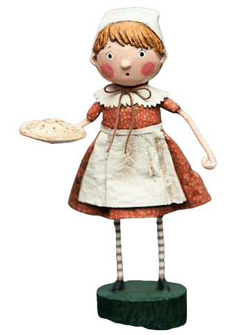 Patience Pilgrim Fall Figurine by Lori Mitchell - Quirks!