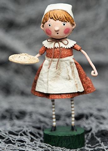 Patience Pilgrim Fall Figurine by Lori Mitchell - Quirks!
