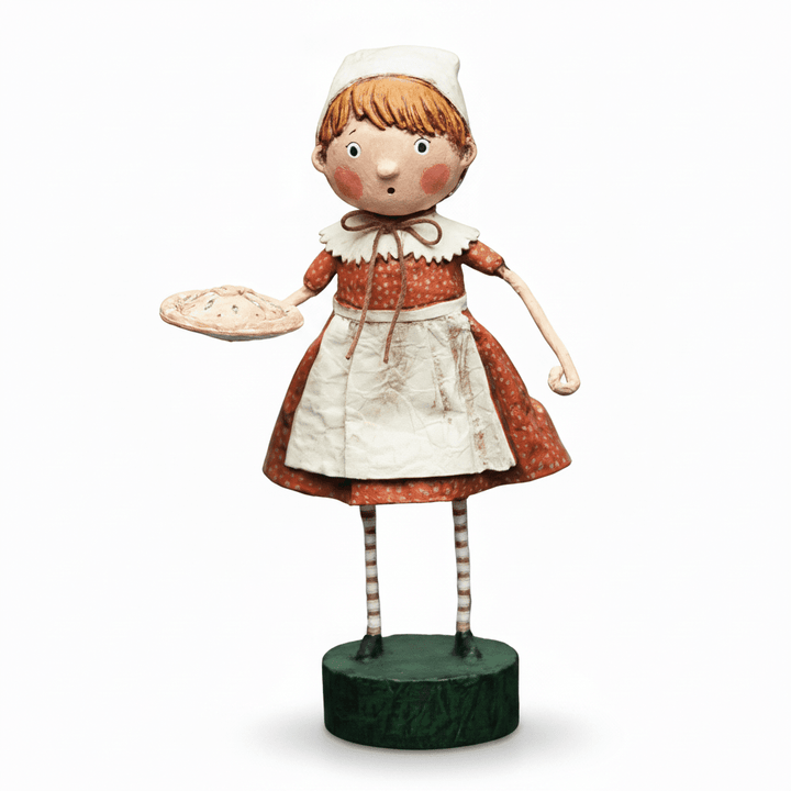 Patience Pilgrim Fall Figurine by Lori Mitchell - Quirks!