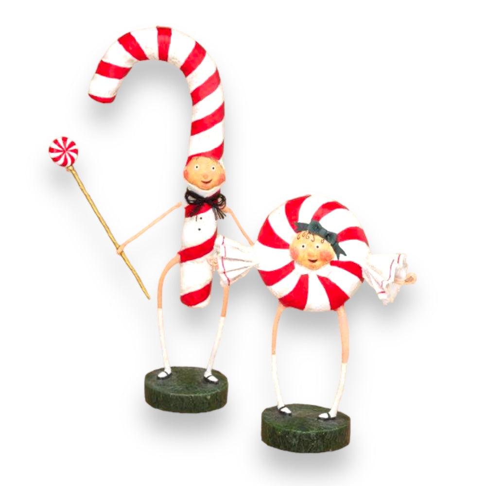 Patsy & Peppie Mint Set of 2 Lori Mitchell Figurines - Quirks!
