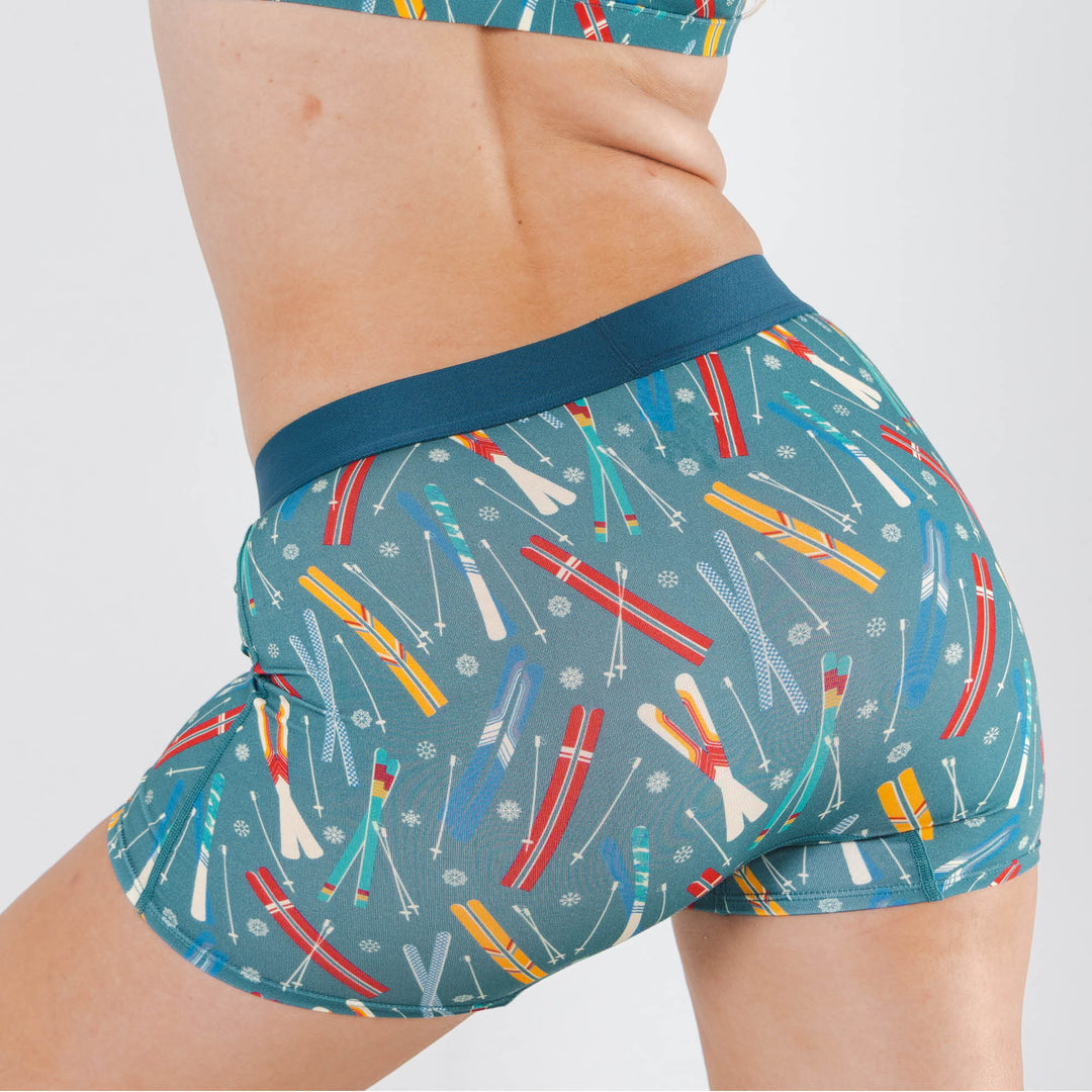 The Ski In Ski Out | Retro Ski Women’s Boxers