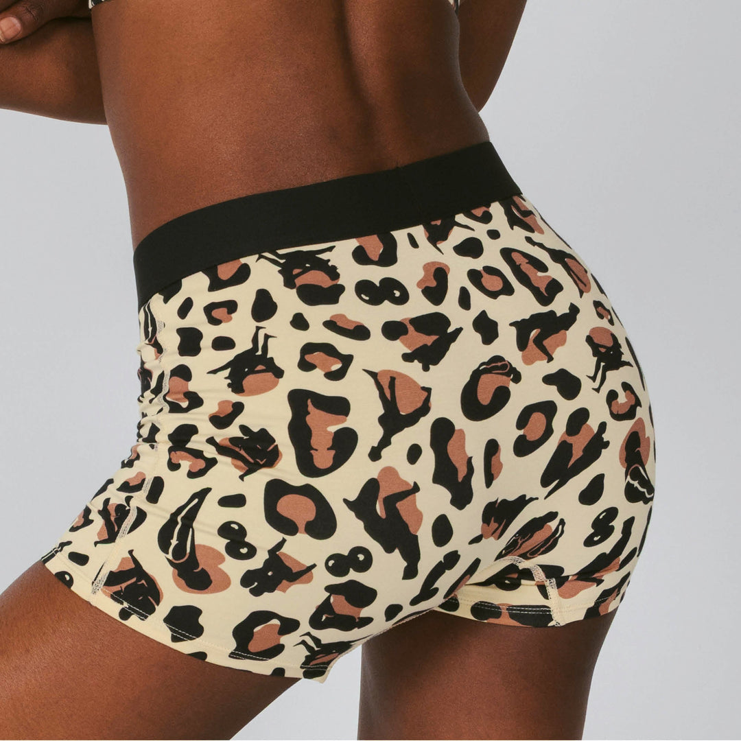 The Primal Passion | Naughty Cheetah Print Women’s Boxers